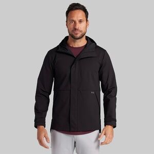 NWOT BYLT Men's Black Hooded Jacket